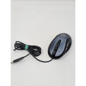 Logitech MX500 Optical Mouse Gaming Silver Black 8 Buttons - Tested